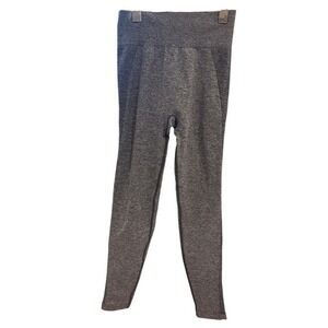 Gymshark Vital Seamless Leggings Womens Charcoal‎ Marl Grey High Waist Workout S